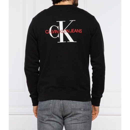 Bluza męska czarna Calvin Klein casualowa wiosenna 
