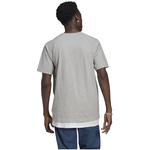 T-shirt męski Adidas z krótkim rękawem szary 