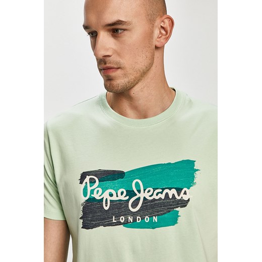 T-shirt męski Pepe Jeans z dzianiny 