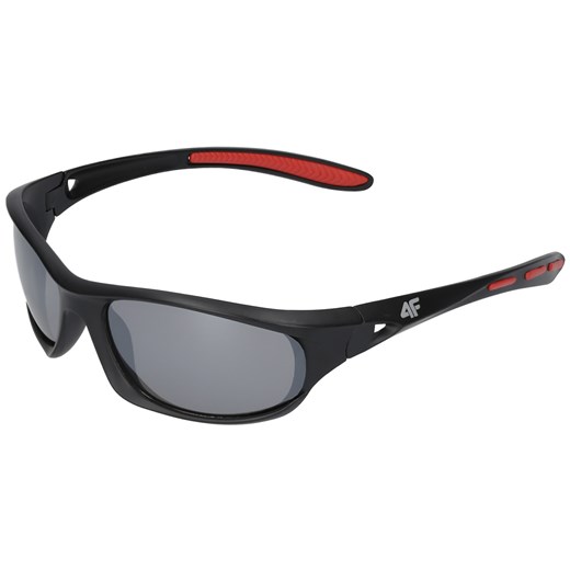 Okulary sportowe OKU005 - głęboka czerń Uniwersalny wyprzedaż 4F