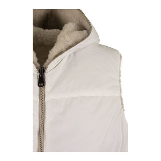Reversible vest with hood Brunello Cucinelli 42 IT wyprzedaż showroom.pl