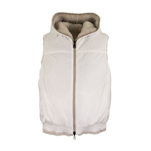 Reversible vest with hood Brunello Cucinelli 42 IT showroom.pl okazyjna cena
