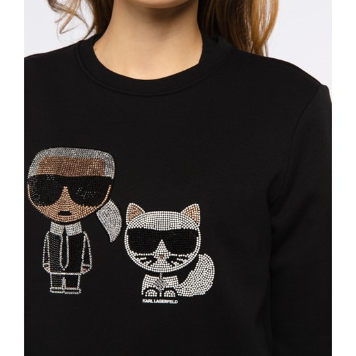 Karl Lagerfeld bluza damska z napisami 