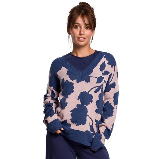 Sweter damski wielokolorowy BeWear 