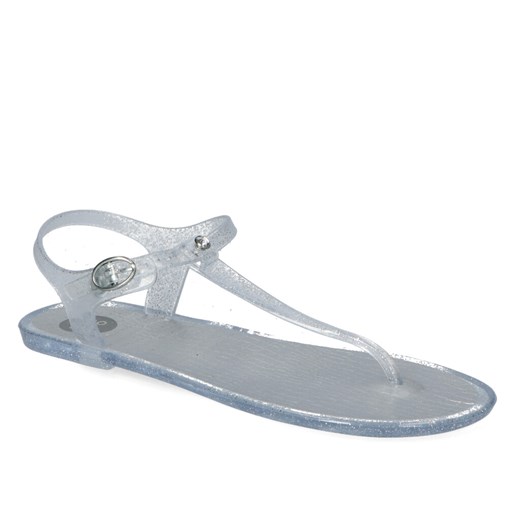 Sandały Gioseppo 31464 LECCE Transp/Silver Srebrne Gioseppo Arturo-obuwie