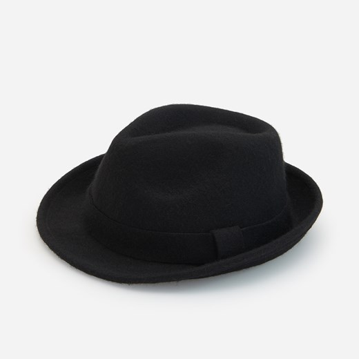 Reserved - Klasyczny kapelusz z wełny - Czarny Reserved L promocja Reserved