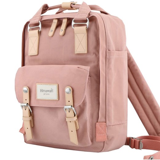Plecak Himawari HM188L na laptopa 13,3" 14,1" vintage Kolor: 23. różowy Himawari inBag