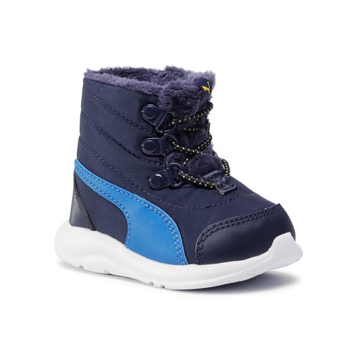 Puma Śniegowce Fun Racer Boot Ac Inf 194282 03 Granatowy Puma 20 okazyjna cena MODIVO