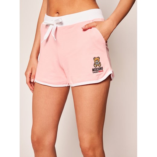 Moschino Underwear & Swim Szorty plażowe 4324 9012 Różowy Regular Fit M promocyjna cena MODIVO