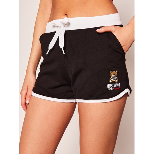 Moschino Underwear & Swim Szorty plażowe 4324 9012 Czarny Regular Fit M promocyjna cena MODIVO