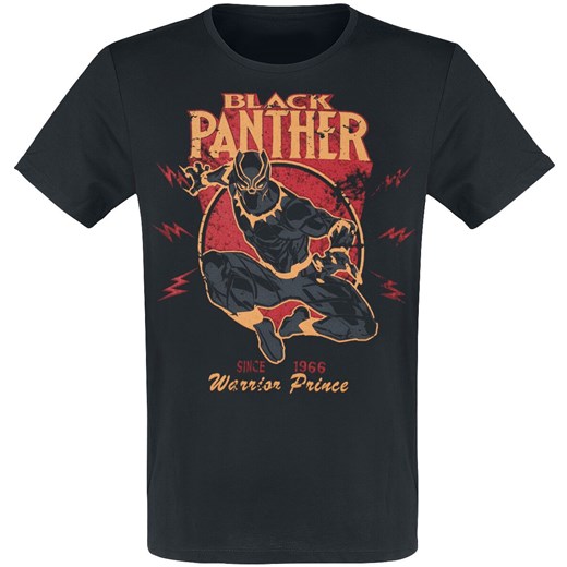 Avengers - Black Panther - Warrior Prince - T-Shirt - czarny XXL EMP