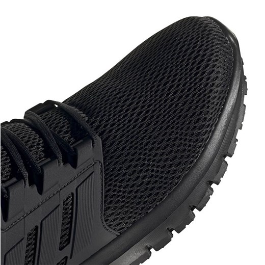Czarne buty sportowe męskie Adidas na jesień sznurowane 