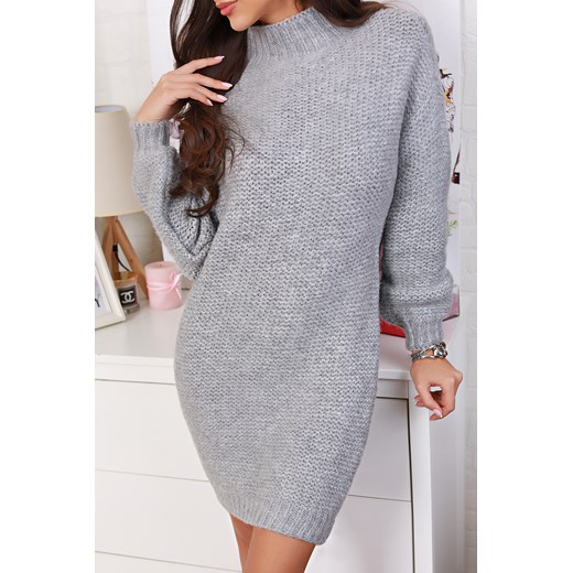 Sukienka DERISA GREY uniwersalny promocja Ivet Shop