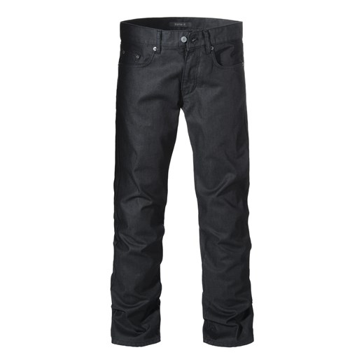 new jeans with a defined structure  esprit czarny fit