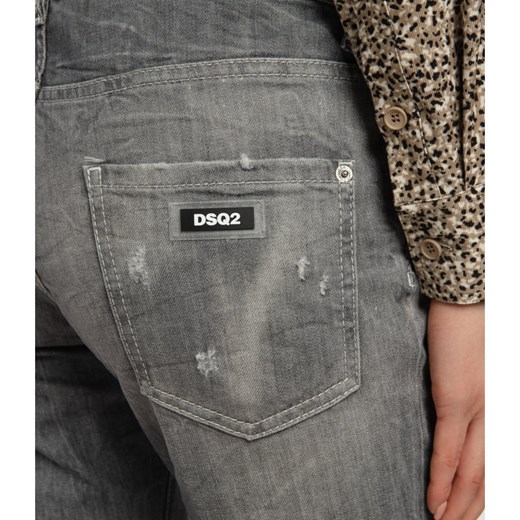 Jeansy damskie Dsquared2 casualowe