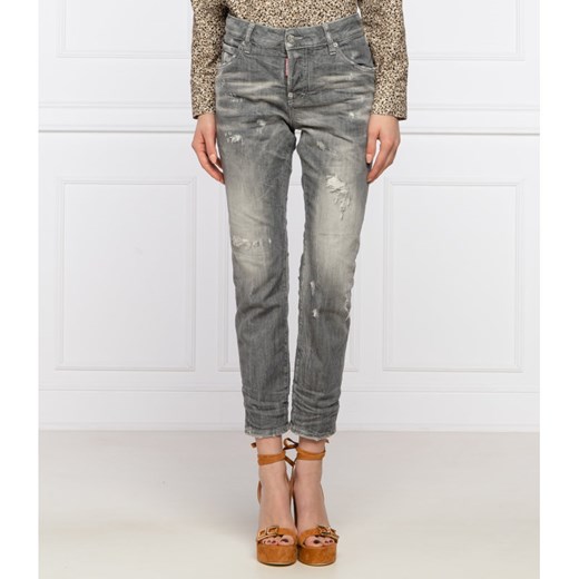 Jeansy damskie Dsquared2 casualowe