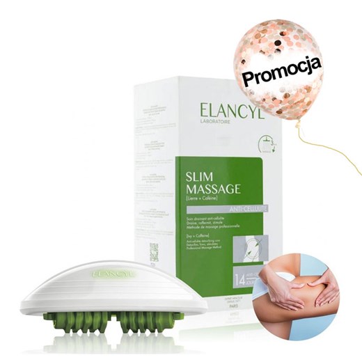 Elancyl Slim Massage + Żel koncentrat wyszczuplający Elancyl Laboratorie promocja Fontanna młodości