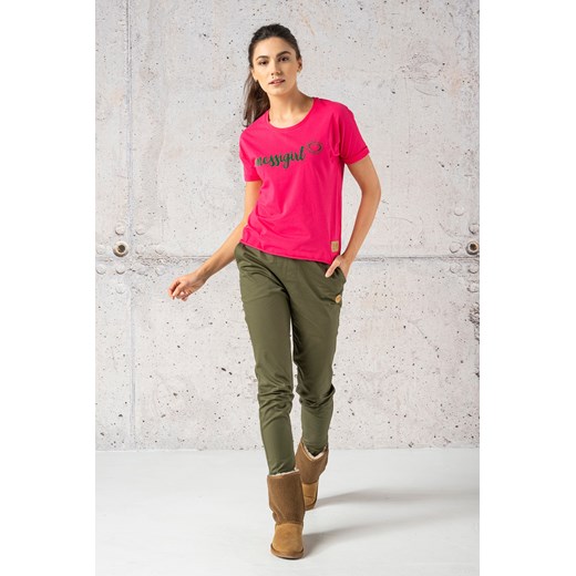 Koszulka #nessigirl Petite Pink - IYB-30NG Nessi Sportswear XXL wyprzedaż Nessi Sportswear