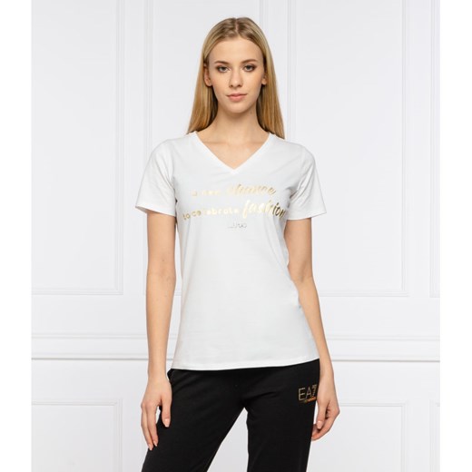 Liu Jo Sport T-shirt | Slim Fit L wyprzedaż Gomez Fashion Store