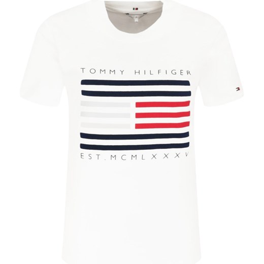 Tommy Hilfiger T-shirt | Regular Fit Tommy Hilfiger L promocyjna cena Gomez Fashion Store