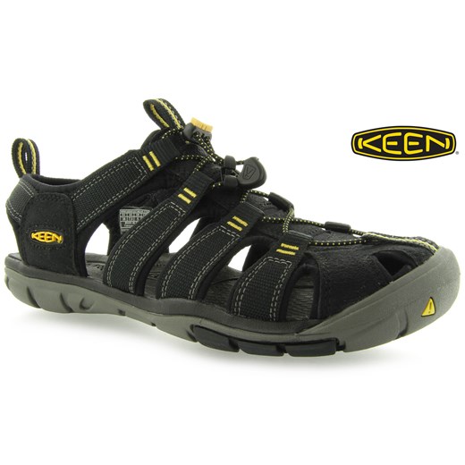 KEEN CLEARWATER CNX BLACK/YELLOW riccardo szary Buty