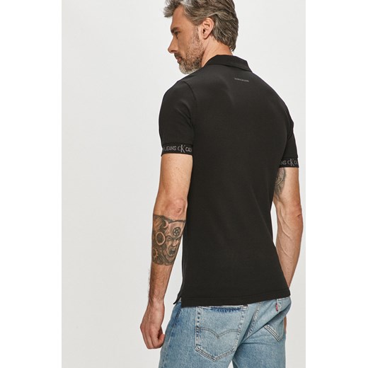 T-shirt męski Calvin Klein casualowy z krótkim rękawem 