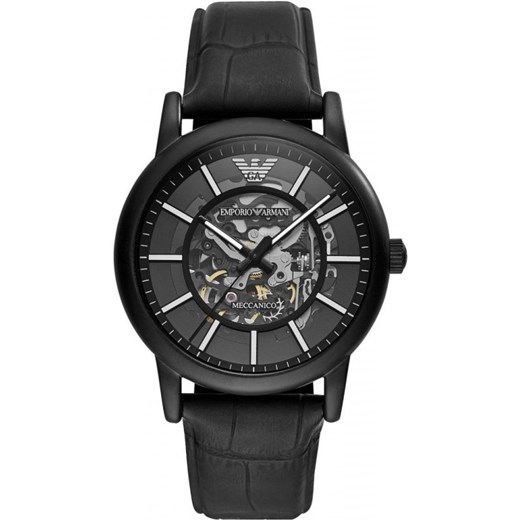 Zegarek EMPORIO ARMANI AR60008 Luigi Skeleton Automatic Emporio Armani wyprzedaż happytime.com.pl