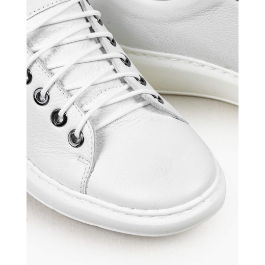 Białe trampki damskie skórzane 3260/G02 39 Oleksy - producent obuwia