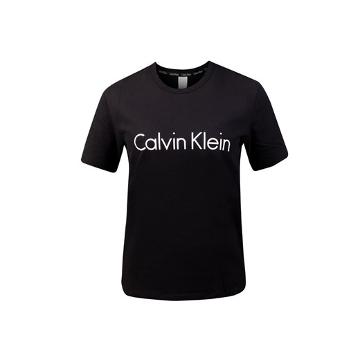 CALVIN KLEIN KOSZULKA T-SHIRT SS NECK CREW BLACK QS6105E 001 Calvin Klein M okazyjna cena messimo