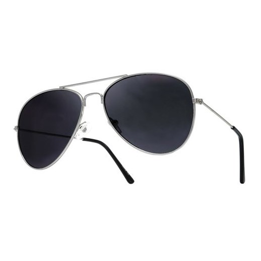 OKULARY AVIATOR PRZECIWSŁONECZNE CZARNE Pilotki stylion-pl bialy aviator