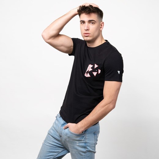 T-shirt męski Guess z krótkim rękawem bawełniany 