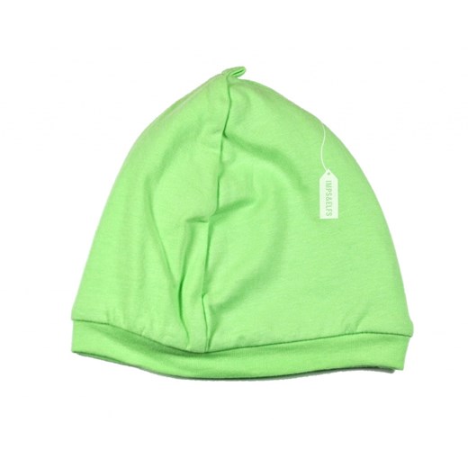 Imps&Elfs - zielona czapka (3M) groshki zielony bawełniane