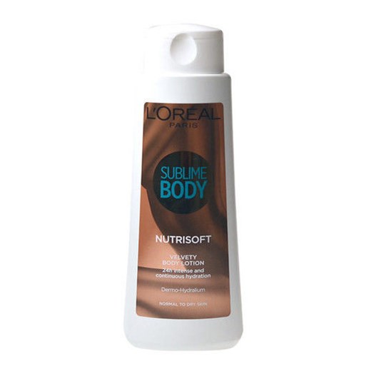 L´Oreal Paris Sublime Body Nutrisoft Velvety Body Lotion 400ml W Balsam do skóry suchej i normalnej e-glamour brazowy balsamy