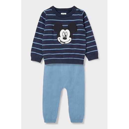 C&A Myszka Miki-strój niemowlęcy, Niebieski, Rozmiar: 56 62 C&A