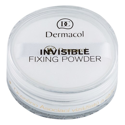 Dermacol, Invisible Fixing Powder, utrwalający puder transparentny, White, 13g Dermacol smyk promocyjna cena