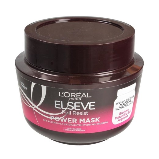 Elseve, Full Resist, maska do włosów wzmacniająca, Power Mask, 300 ml Elseve okazja smyk