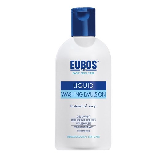 Eubos, Basic Skin Care Liquid Washing Emulsion, emulsja do mycia ciała, bezzapachowa, 200 ml Eubos promocja smyk
