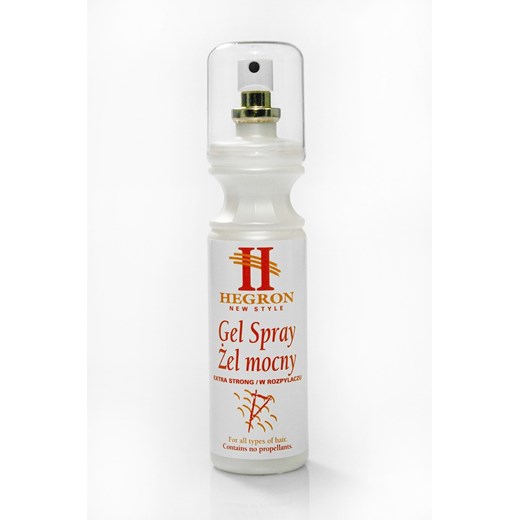 Hegron Styling, żel spray do modelowania włosów extra mocny, 150 ml Hegron okazyjna cena smyk
