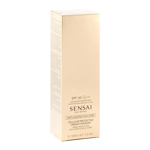 Kanebo, Sensai Silky, Bronze cellular protective cream for body, krem do opalania, SPF 30, 150 ml okazyjna cena smyk