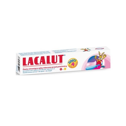 Lacalut, pasta do zębów dla dzieci, 0-4 lat, 50 ml Labovital smyk
