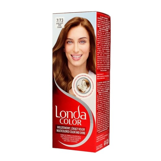 Londa, Color Cream, farba do włosów, nr 7/73 jasny złoty brąz Londa Professional promocja smyk