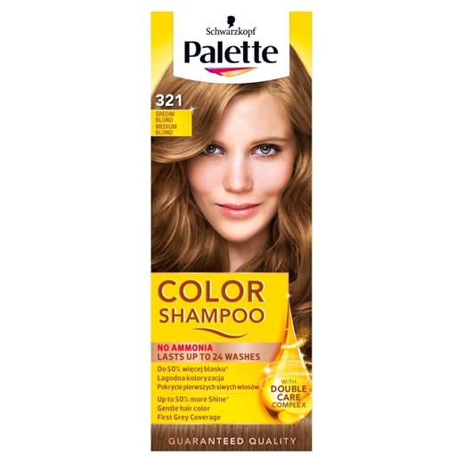 Palette, Color Shampoo, szampon koloryzujący, średni blond nr 321 Palette okazyjna cena smyk