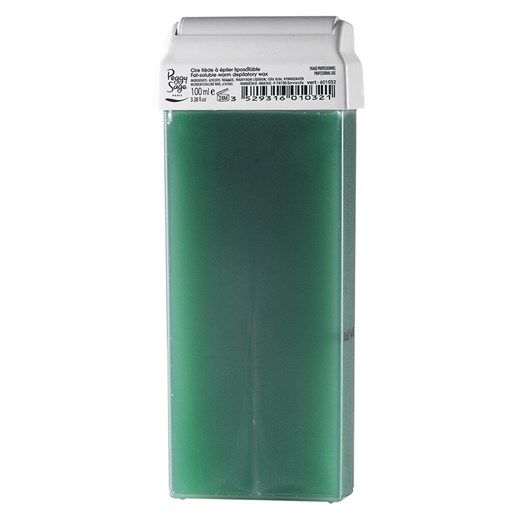 Peggy Sage, Fat-Soluble Warm Depilatory Wax Vert, wkład wosku do depilacji ciała, zielony, 100 ml smyk