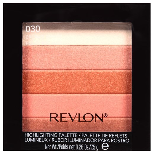 Revlon, Highlighting palette, Paletka rozświetlająca nr 030 Bronze glow, 7,5 g Revlon wyprzedaż smyk