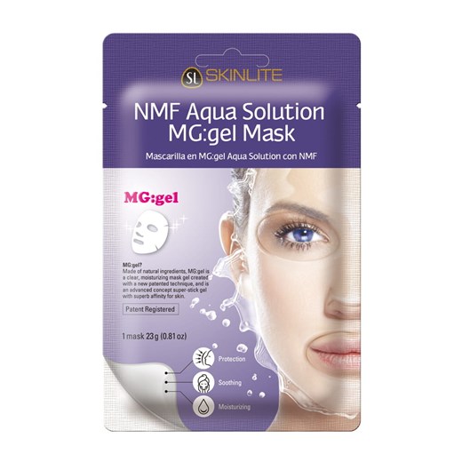 Skinlite, NMF Aqua Solution MG: Gel Mask, maska hydrożelowa Skinlite okazja smyk