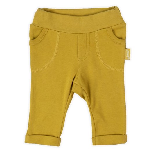 Odzież dla niemowląt żółta z bawełny 