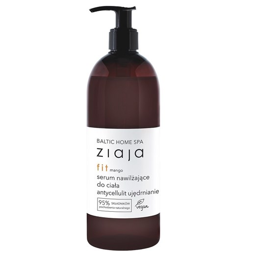 Ziaja, Baltic Home Spa Fit, serum nawilżające do ciała, antycellulitowe i ujędrniające, Mango, 400 ml Ziaja promocja smyk