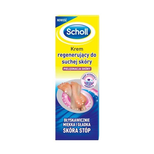 Scholl, Pielęgnacja stóp, krem regenerujący do suchej skóry stóp 60 ml Scholl okazja smyk