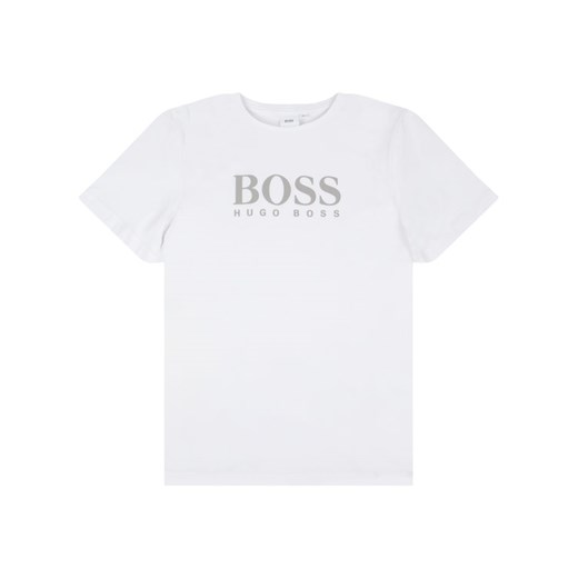 Boss T-Shirt J25E41 Biały Regular Fit 14A promocyjna cena MODIVO