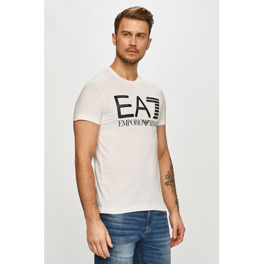 T-shirt męski Emporio Armani z krótkimi rękawami 